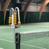 Tennis scorebord met schuifkogels 41 Tennis scorebord met schuifkogels.